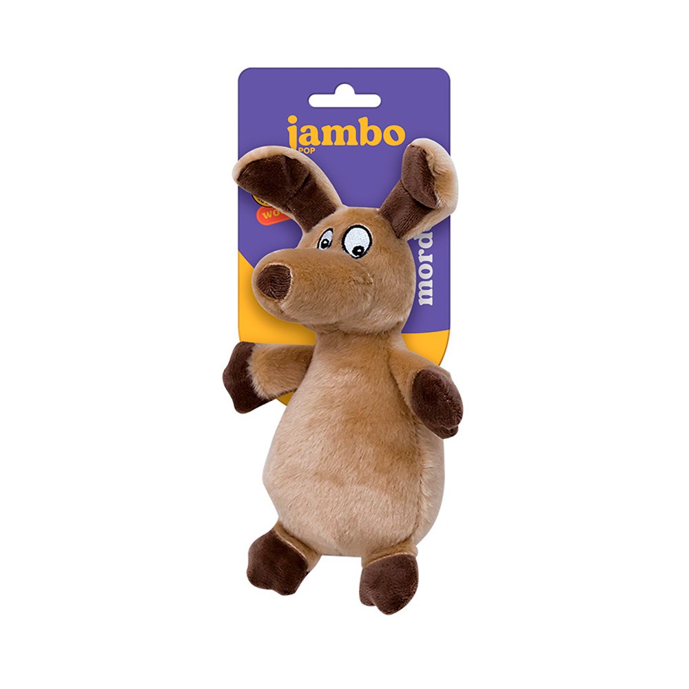 Brinquedo Jambo Mordedor Pelúcia Pop Hug Cachorro para Cães