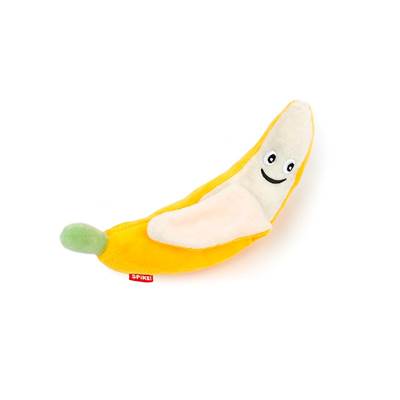 Brinquedo de Pelúcia para Cães Spike Banana Feliz U