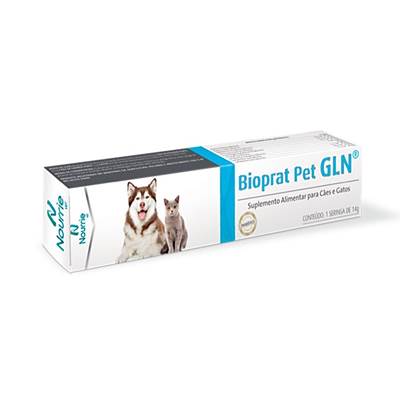 Probiótico Bioprat Pet GLN para Cães e Gatos 14g