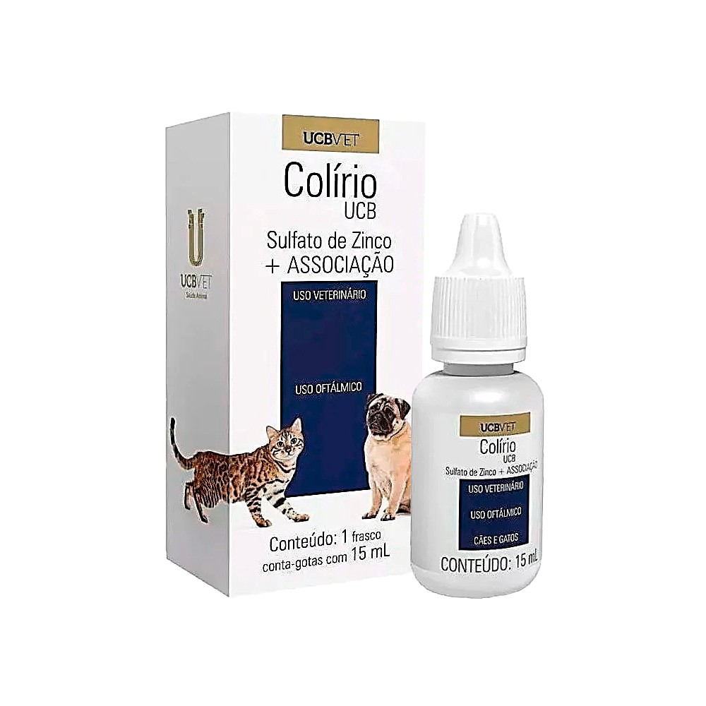 Colírio UCB para Cães e Gatos