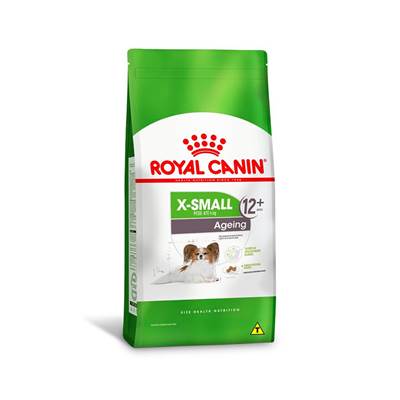 Ração Royal Canin X-Small Ageing +12 para Cães Idosos acima de 12 Anos de Porte Miniatura 1kg