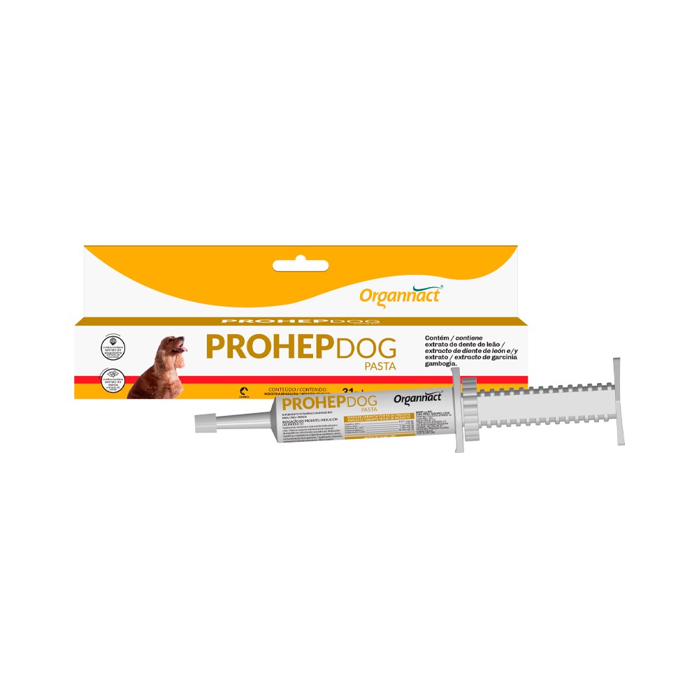 Suplemento Organnact Prohep Dog Pasta para Cães