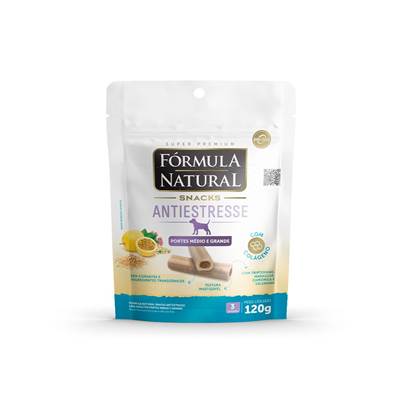Snack Antiestresse Fórmula Natural Médio para Cães