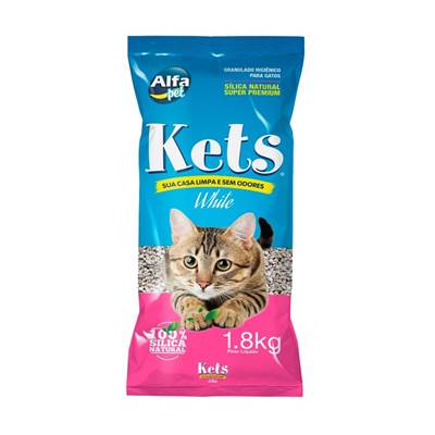 Areia Saniária White Kets 20kg
