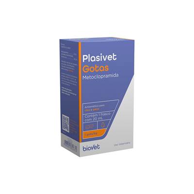 Antiemético Biovet Plasivet em Gotas para Gatos 20ml