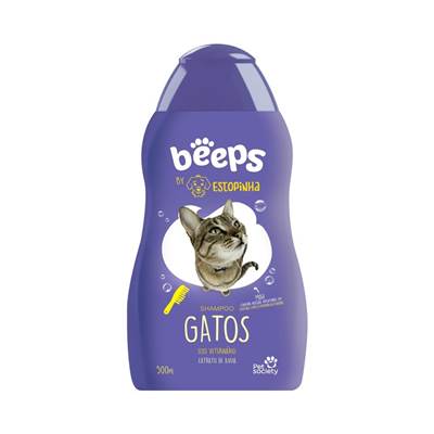 Beeps Estopinha Shampoo Gatos 500ml