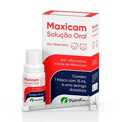 Anti-Inflamatório Maxicam Solução Oral 15ml