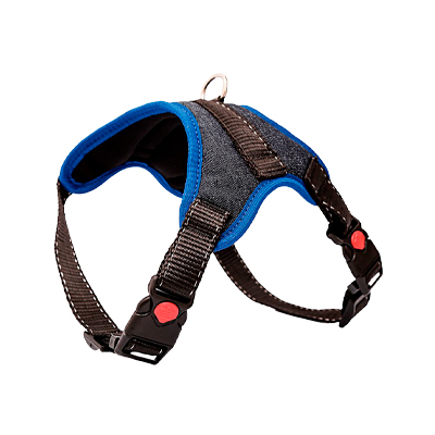 Peitoral AMF Texas Azul para Cães 1