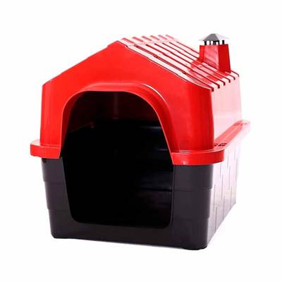 Casa DuraPets Dura House Vermelha para Cães Tam 1
