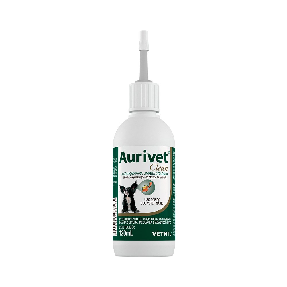 Solução Auricular Aurivet Clean