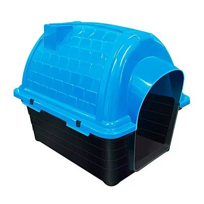 Casa Iglu Furacão Pet para Cães Azul Tam 1