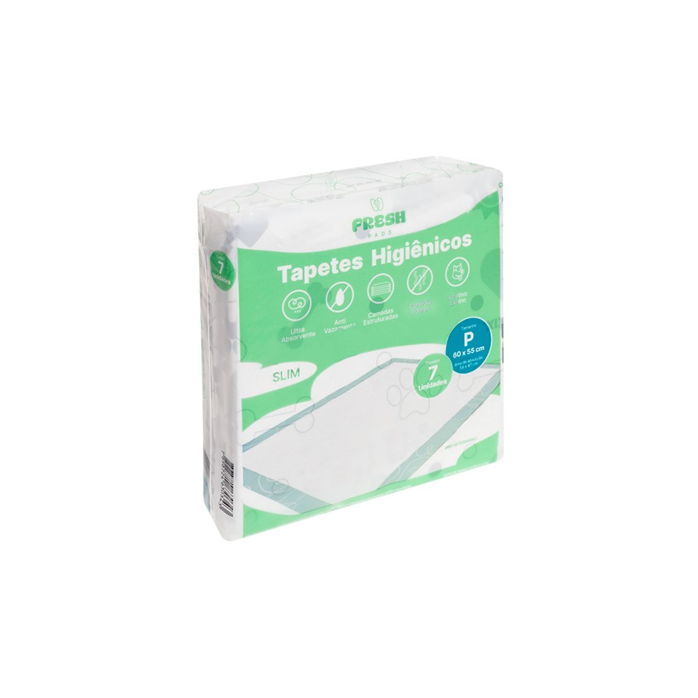 Tapete Higiênico Fresh Pads Slim P para Cães