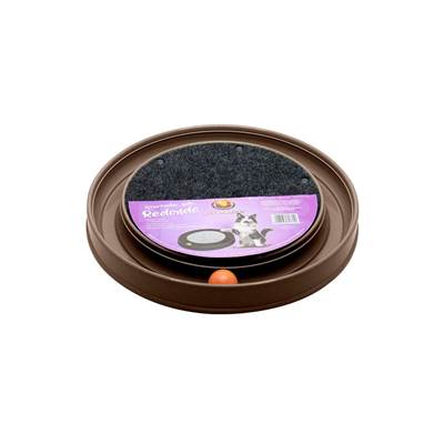 Arranhador Furacão Pet Redondo para Gatos Marrom