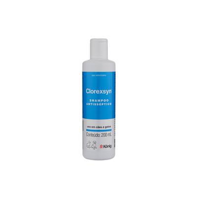 Clorexsyn Shampoo Antisséptico para Cães e Gatos 1l