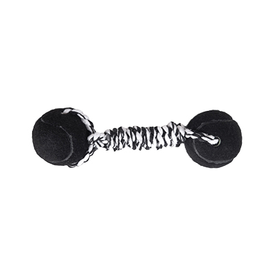 Brinquedo LCM Halteres de Bola de Tênis Extraforte para Cães U