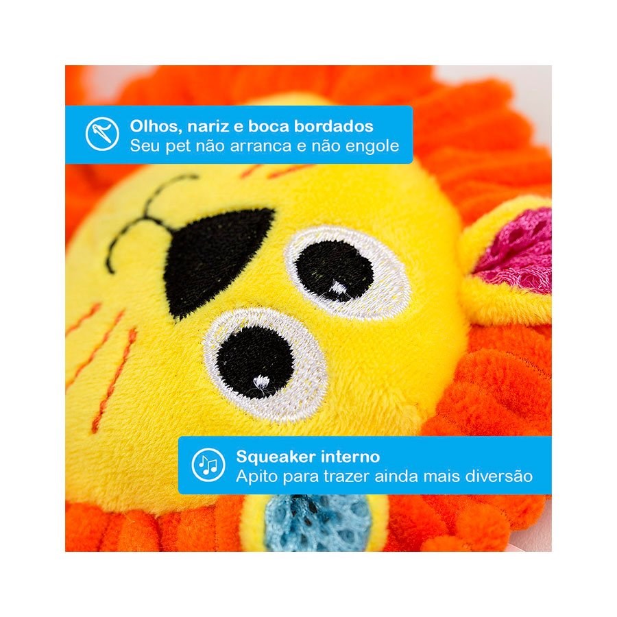 Brinquedo Pawise para Cães Tugger Leão