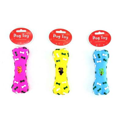 Brinquedo Pawspals Dog Toy Vinil Osso para Cães - Cores Sortidas U