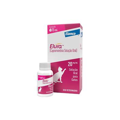 Medicamento Elura Solução Oral para Gatos 15ml