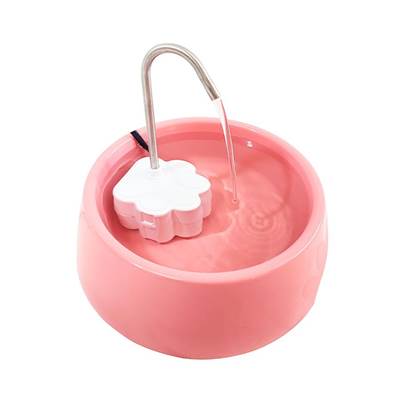 Kit Fonte PetLon Baby e Bebedouro Rosa 110v