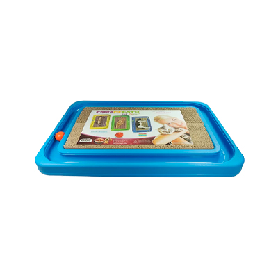 Brinquedo Relaxante Furacão Pet para Gatos Azul M