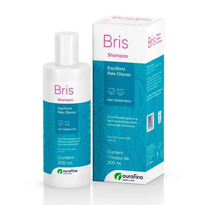 Shampoo Bris Equilíbrio da Pele Oleosa para Cães e Gatos 200ml