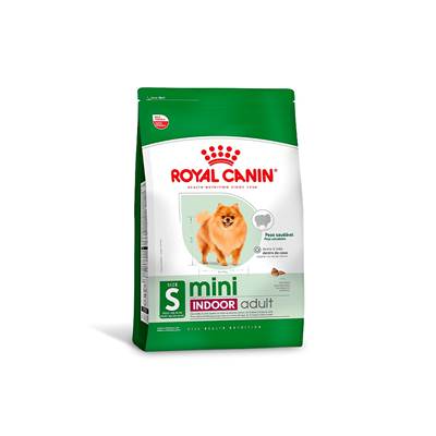 Ração Royal Canin Mini Indoor Adult para Cães Adultos de Porte Pequeno 1kg