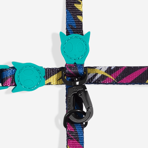 Peitoral com Guia Zee.Cat Woozer para Gatos | Zee.Dog