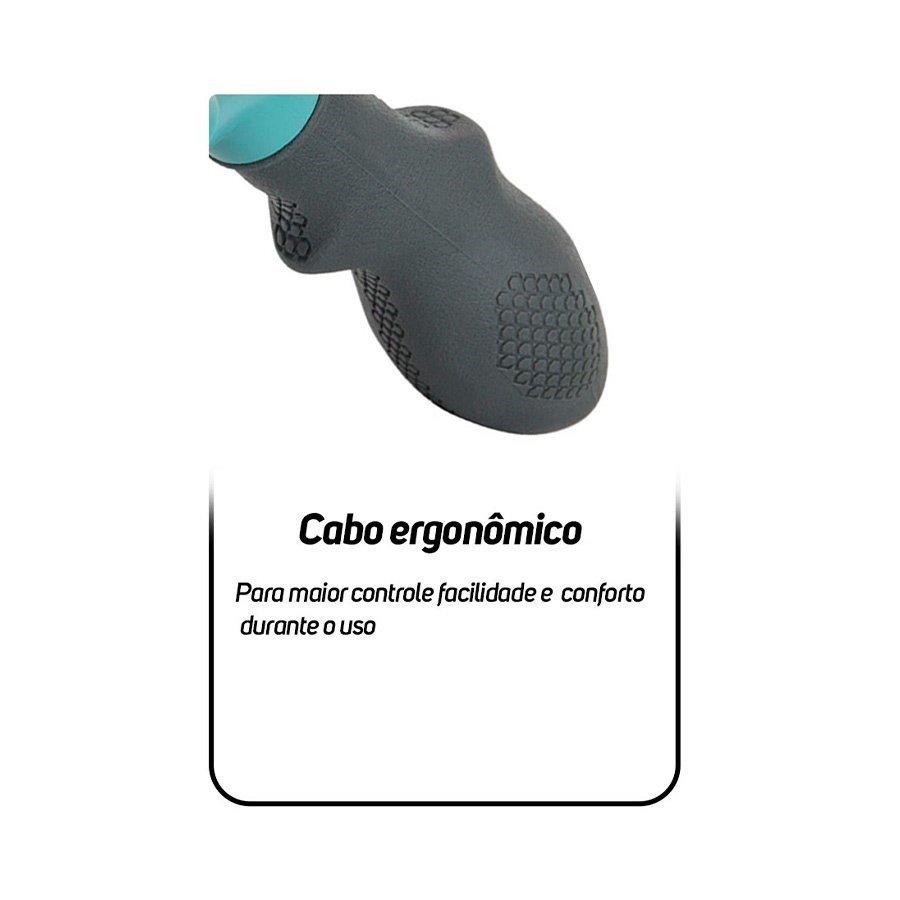 Escova New Furminator P para Gatos de Pelo Longo