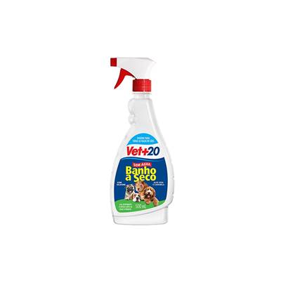 Banho a Seco Vet+20 para Cães Filhotes 500ml