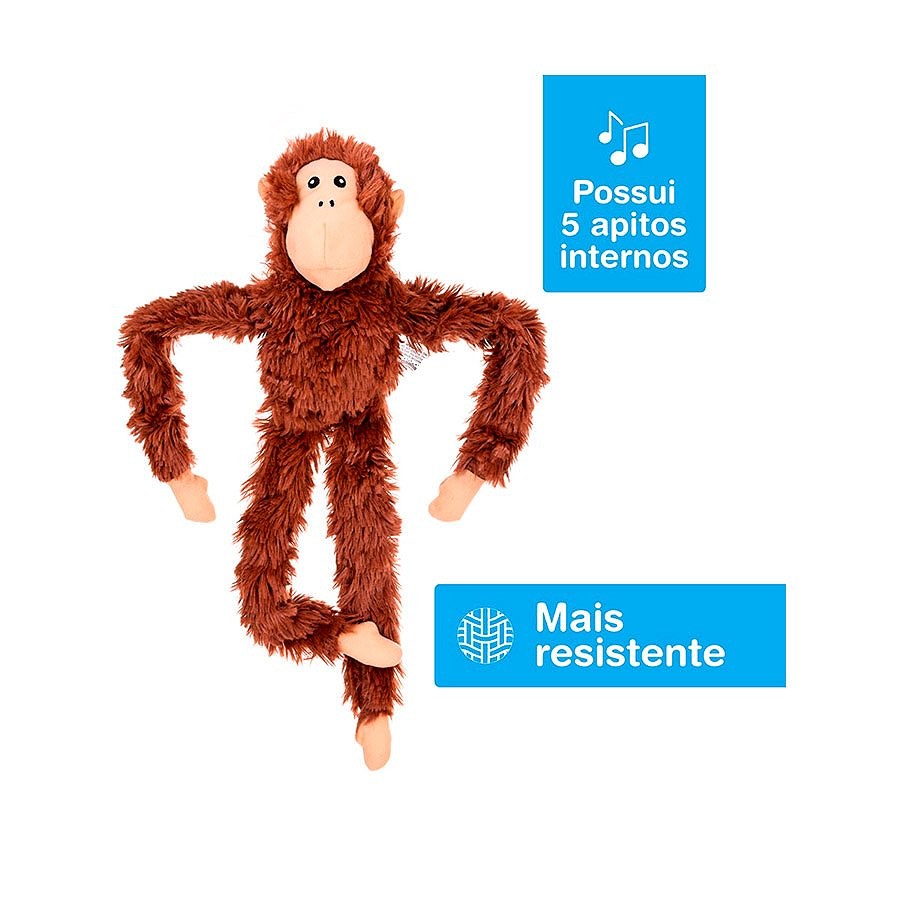 Brinquedo de Pelúcia Spike Macaco