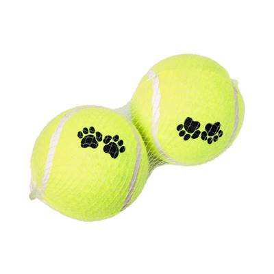 Brinquedo Chalesco Bola de Tennis para Cães - 2 Unidades G