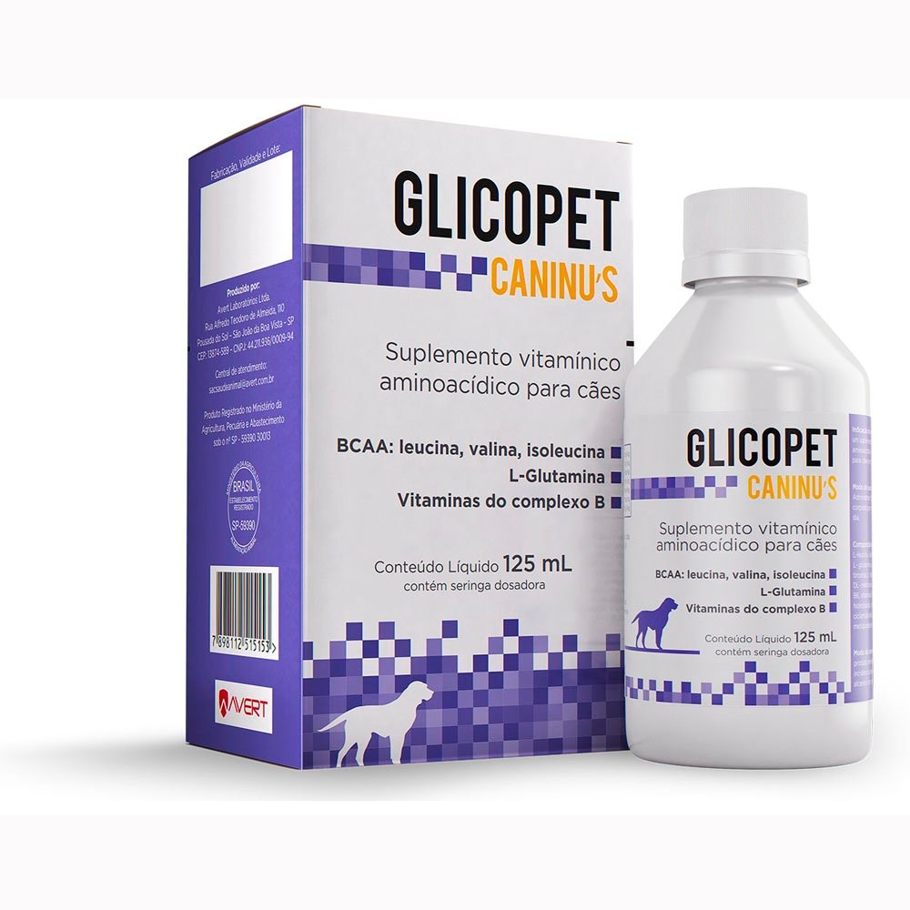 Suplemento Avert Glicopet Caninu's