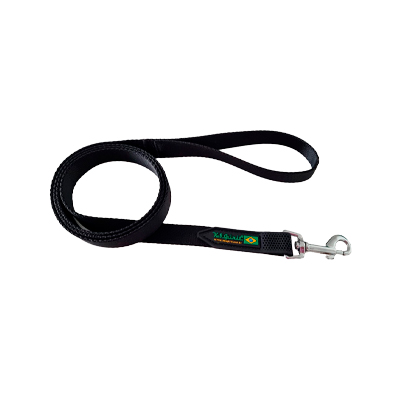 Guia K-9 Spirit Fita de 20mm Preta para Cães U