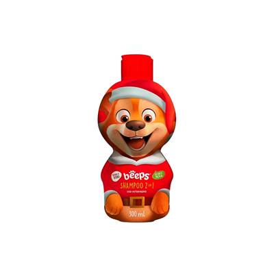 Shampoo Beeps 2 em 1 Edição Especial de Natal para Cães e Gatos 300ml
