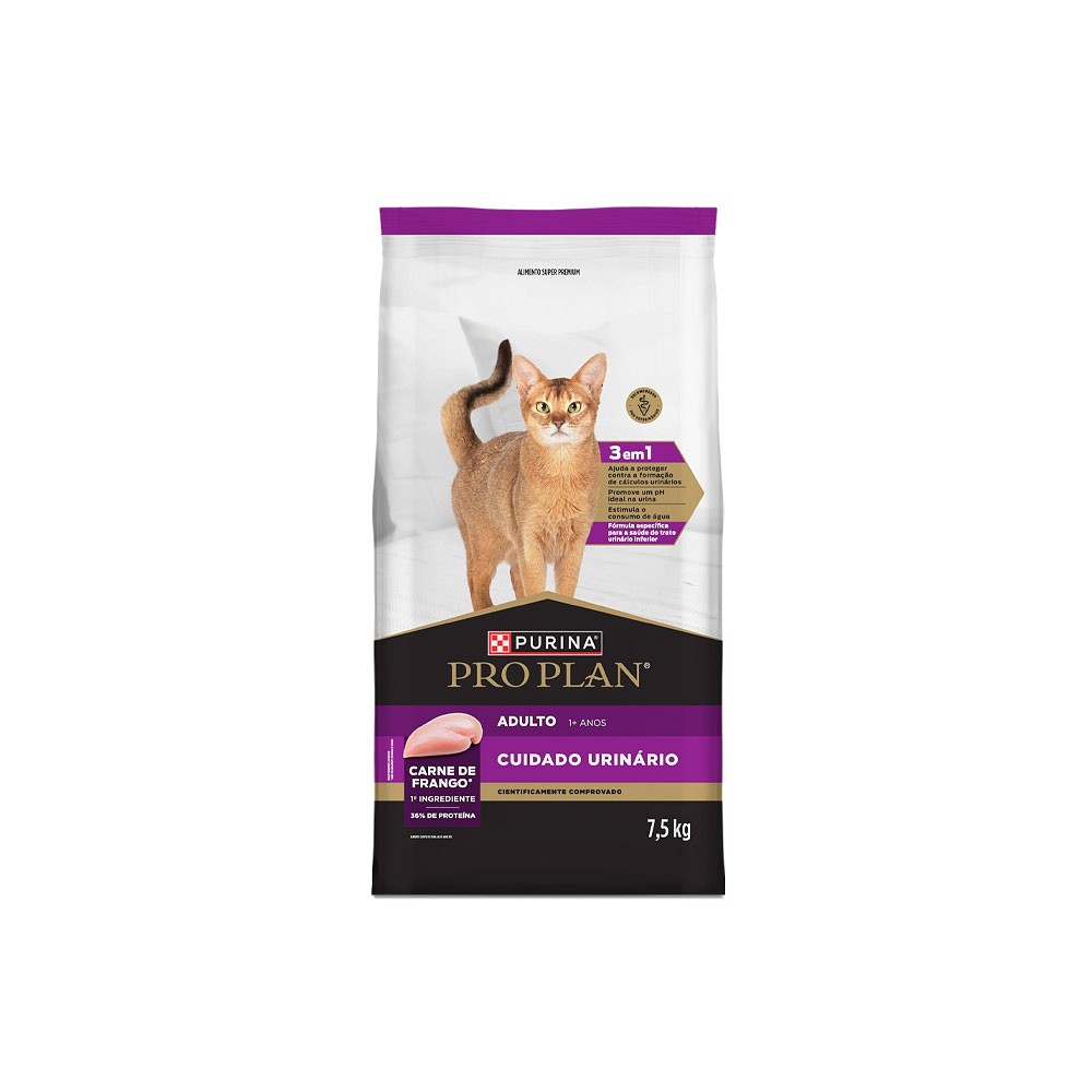 Ração Proplan Cuidado Urinário para Gatos Adultos 