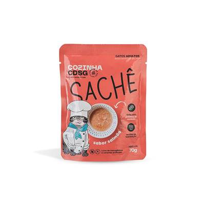 Sachê Cansei de Ser Gato sabor Salmão 70g