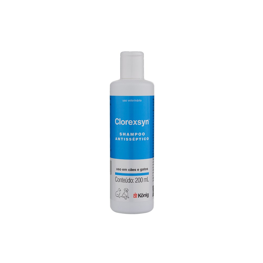 Clorexsyn Shampoo Antisséptico para Cães e Gatos