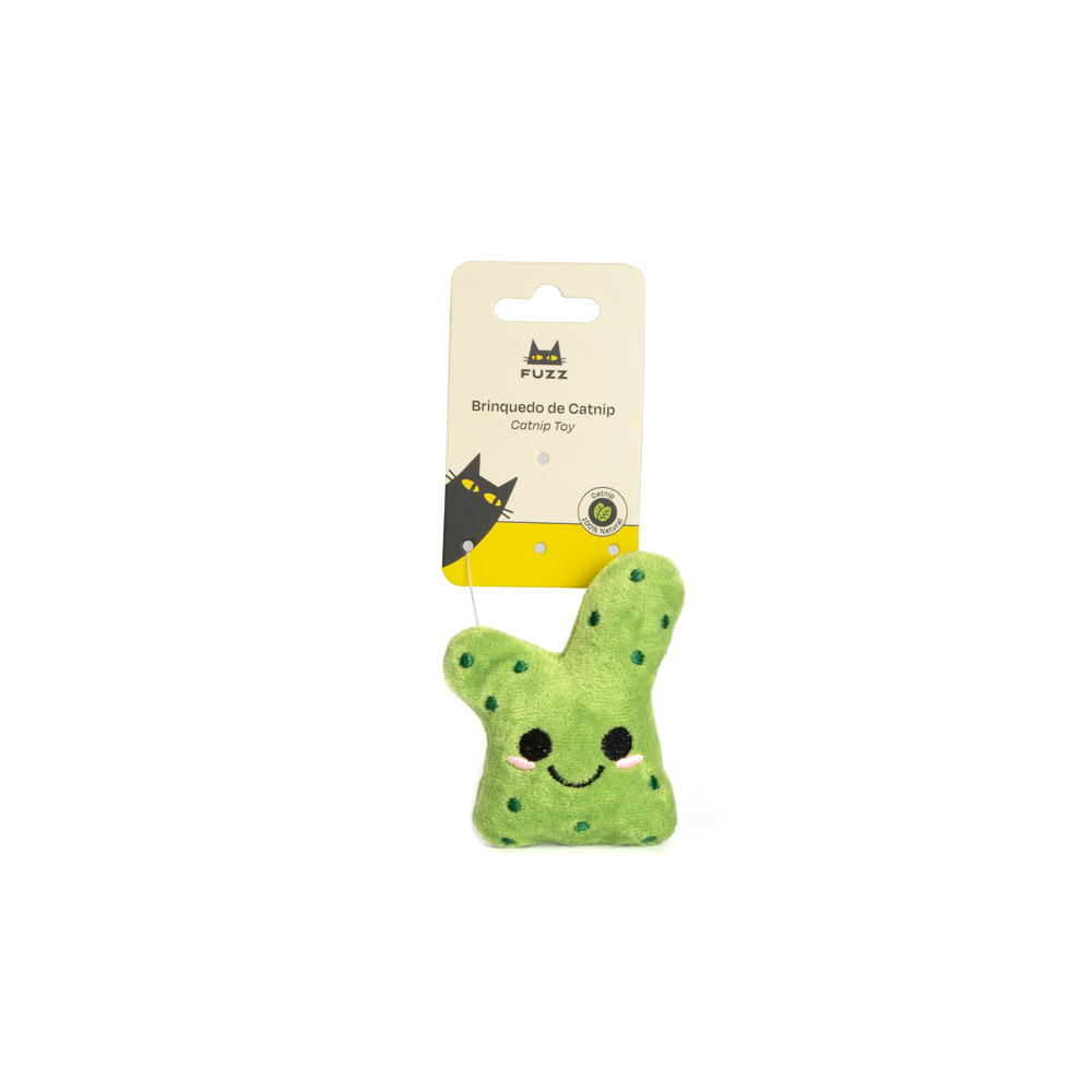 Brinquedo Fuzz para Gatos Cacto Feliz