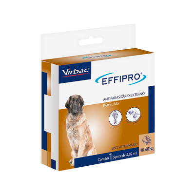 Antiparasitário Virbac Effipro para Cães acima de 40kg 4,02ml