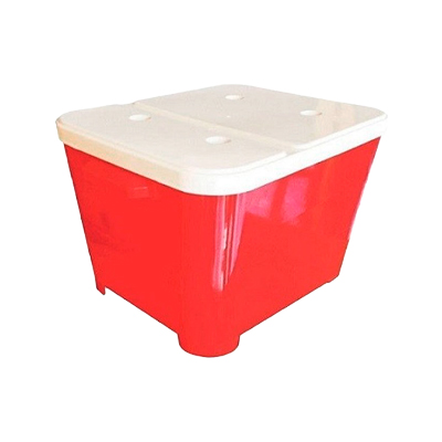 Porta Ração Furacão Pet para Cães Vermelho 15kg