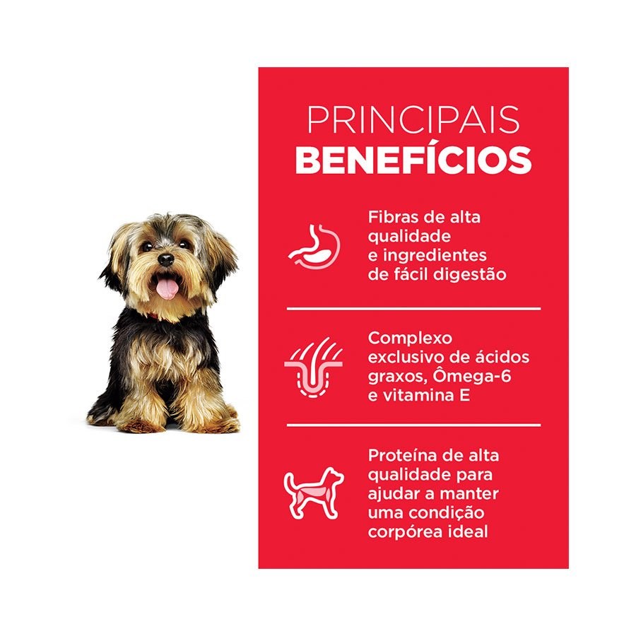 Ração Hill's Science Diet para Cães Adultos Raças Pequenas e Miniatura
