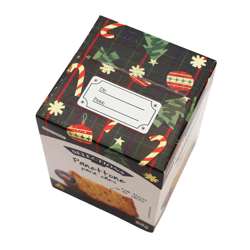 Panettone Selections For Pets com Flocos de Carne