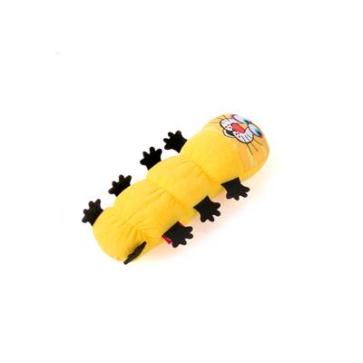 Brinquedo Fuzz para Gatos Centopéia Amarelo com Catnip U