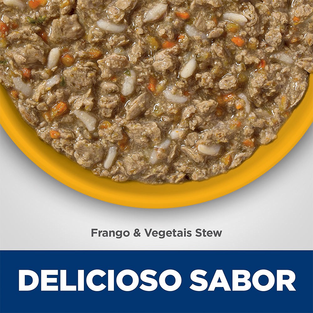 Ração Úmida Hill's Science Diet Peso Perfeito para Gatos Adultos sabor Frango