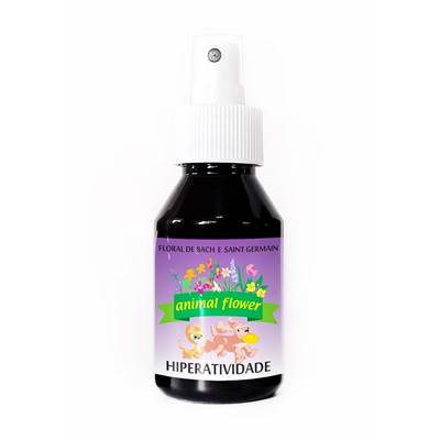 Floral de Bach Hiperatividade Animal Flowers Spray 100ml