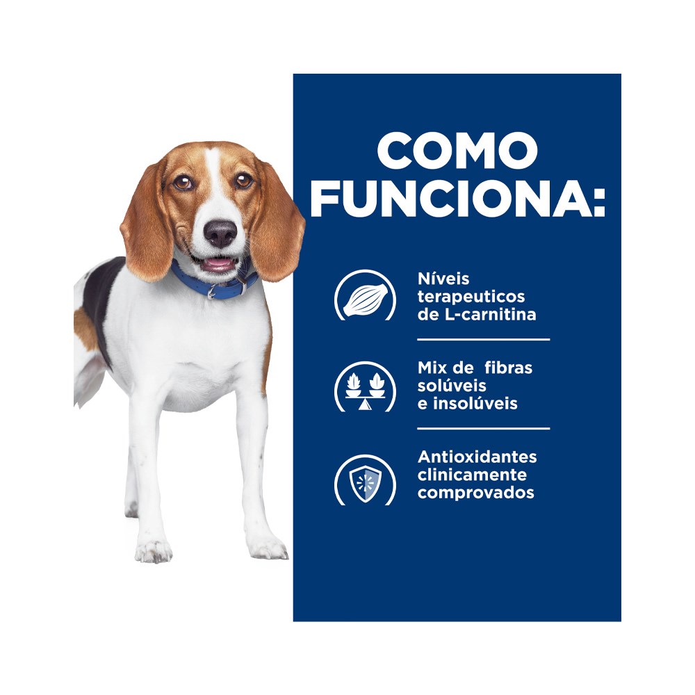 Ração Hill's Prescription Diet R/D para Cães Adultos - Redução de Peso