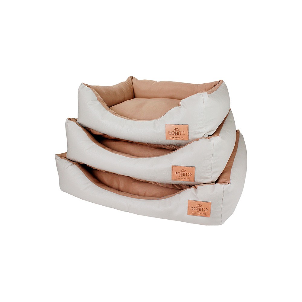 Cama Bonito pra Cachorro Courino Caqui para Cães e Gatos