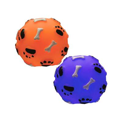 Brinquedo LCM Cães Bola Pata Osso - Cores Sortidas U