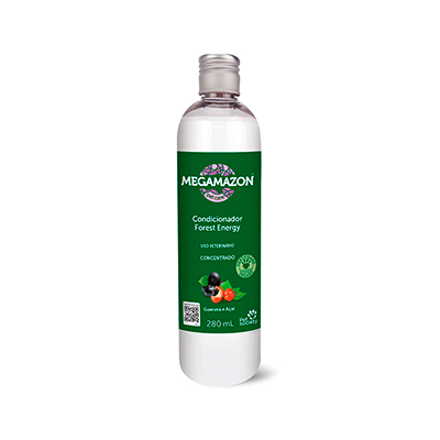Condicionador Megamazon Forest Energy Guaraná e Açaí para Cães e Gatos