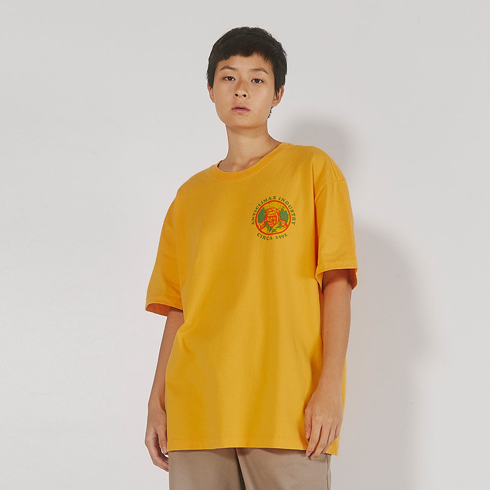 T-Shirt Wide Anticlimax Amarelo | Imagem 0